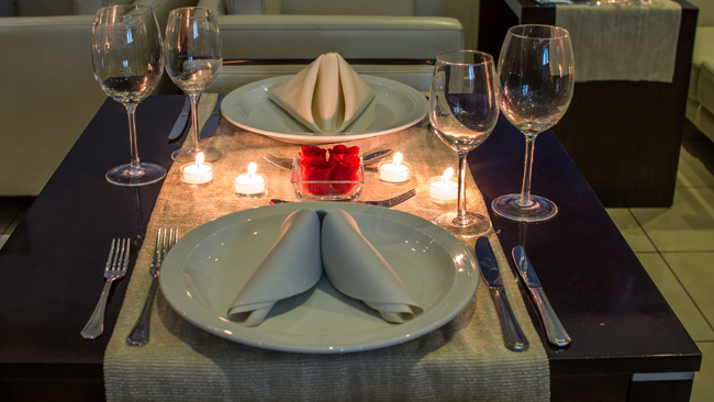 Diner saint valentin